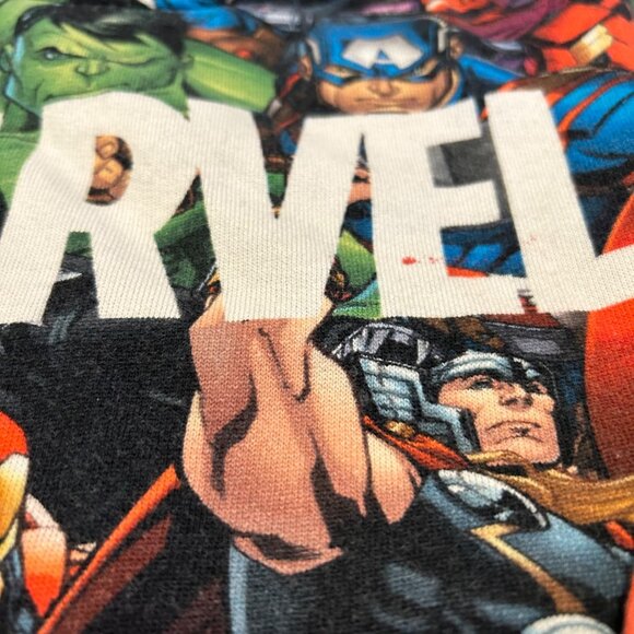 H&M Marvel Print Sweatshirt 6/7 - Picture 3 of 5